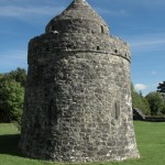 Aughnanure Castle - Turm innerer Wall